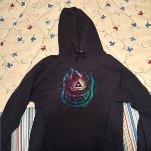 Men's Spitfire Black Hoodie